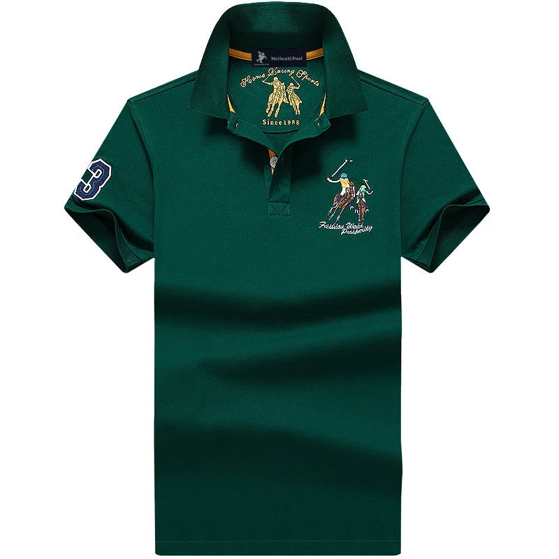 Van Elst Mode® | Katoenen poloshirt voor heren (TIJDELIJK 1+1 GRATIS!)