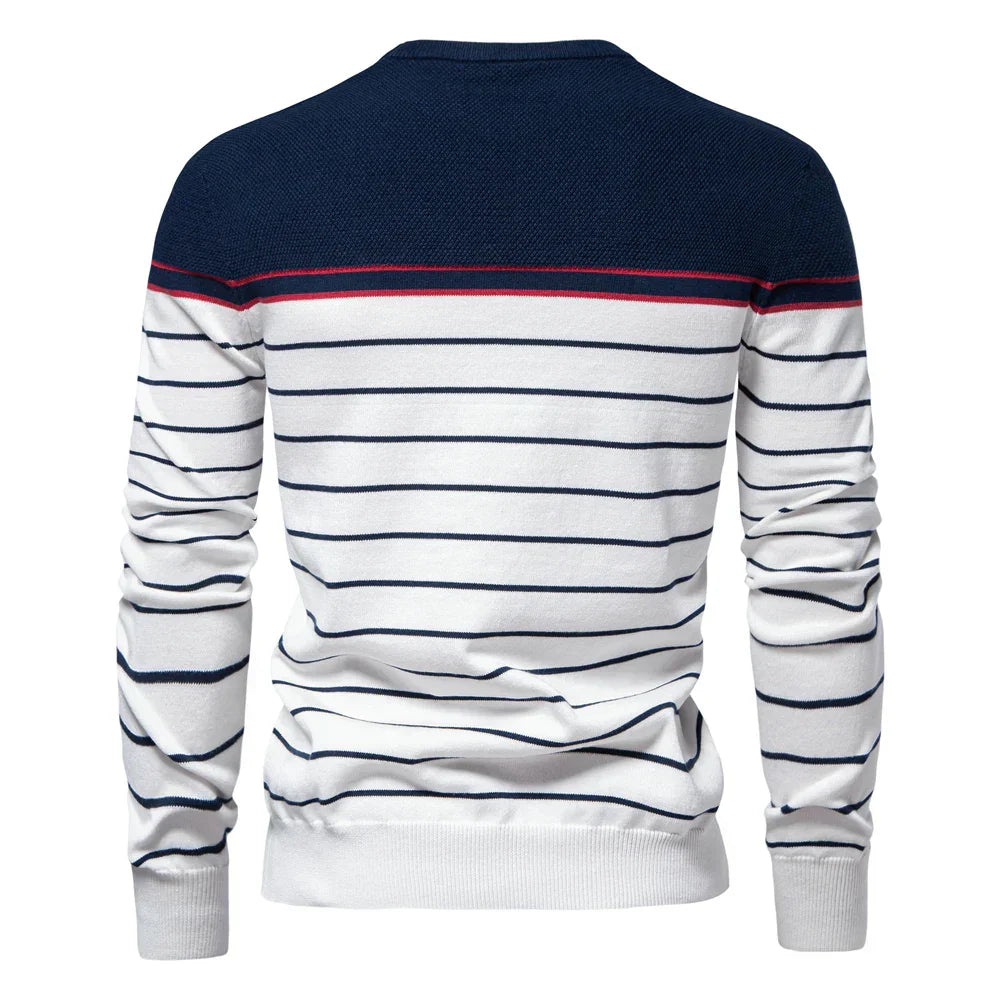 Van Elst Mode® | Herentrui Met Streepdesign