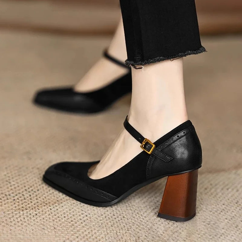 Van Elst Mode®| Klassieke Leren Pumps