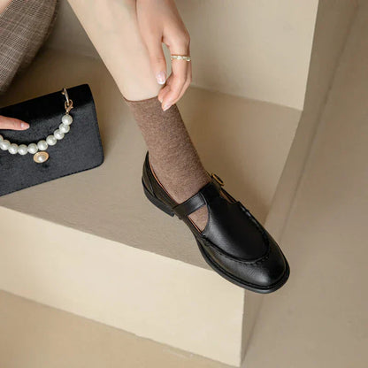 Van Elst Mode®| Retro-geïnspireerde Leren Schoenen