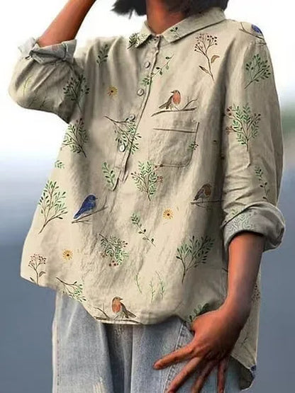 Van Elst Mode® | Luchtige comfortabele zomerblouse ( TIJDELIJK 1+1 GRATIS!)
