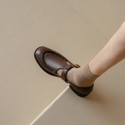 Van Elst Mode®| Retro-geïnspireerde Leren Schoenen