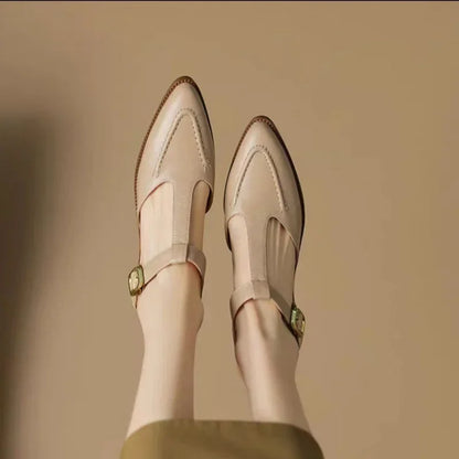 Van Elst Mode®| Klassieke Buckle Leren Schoenen
