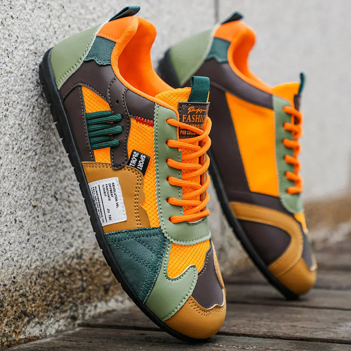 Van Elst Mode® | Retro gekleurde sneakers