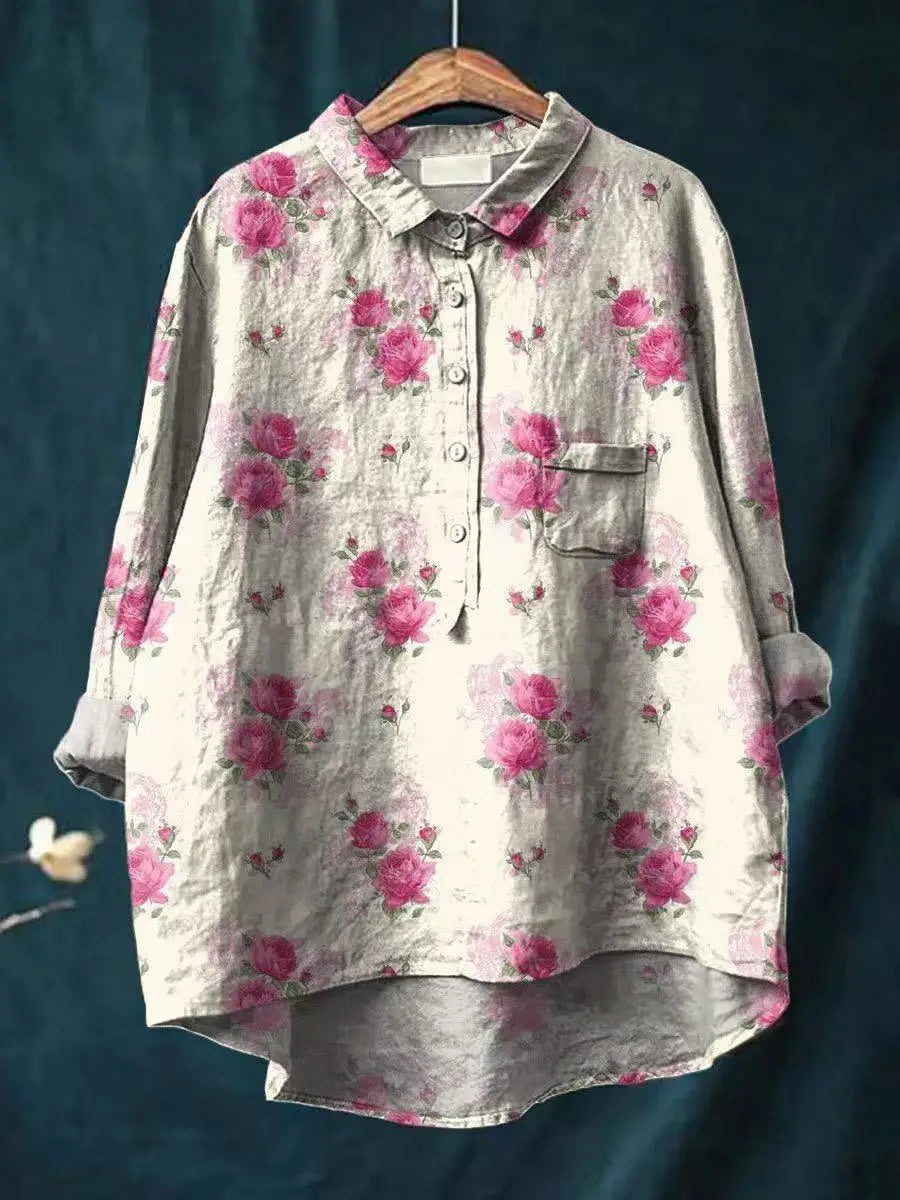 Van Elst Mode® | Luchtige comfortabele zomerblouse ( TIJDELIJK 1+1 GRATIS!)