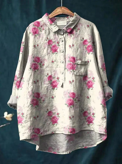 Van Elst Mode® | Luchtige comfortabele zomerblouse ( TIJDELIJK 1+1 GRATIS!)