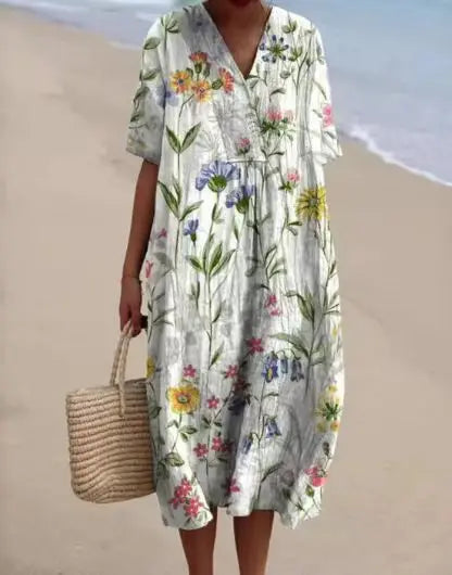 Van Elst Mode® | Zomerse bloemenjurk