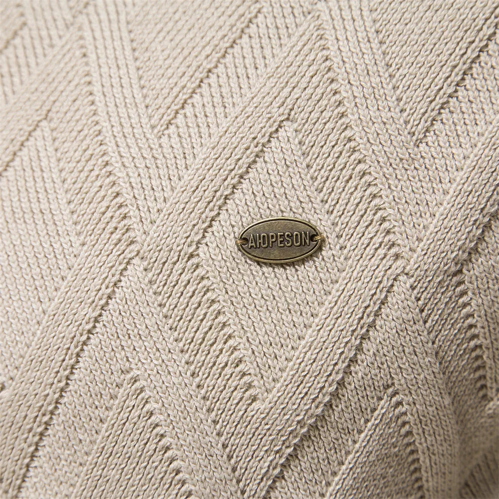 Van Elst Mode® | Herentrui Met Ruit Design