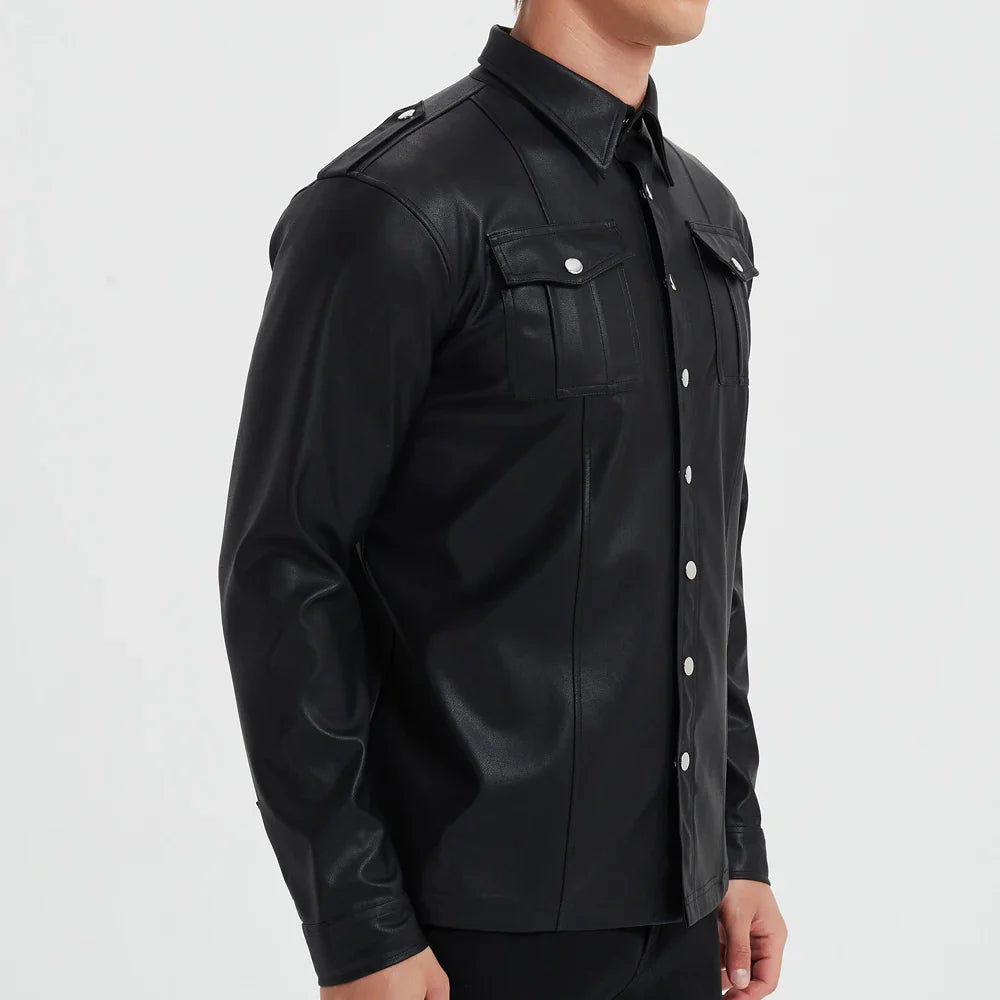 Van Elst Mode® | Leren Long Sleeve