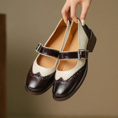 Van Elst Mode®| Everyday Leather Mary Janes