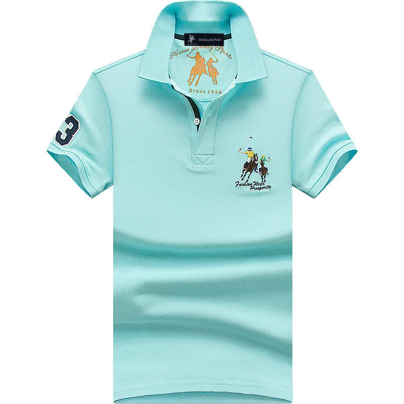 Van Elst Mode® | Katoenen poloshirt voor heren (TIJDELIJK 1+1 GRATIS!)