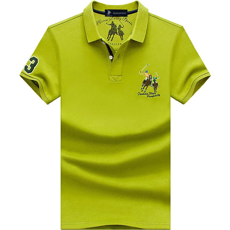 Van Elst Mode® | Katoenen poloshirt voor heren (TIJDELIJK 1+1 GRATIS!)