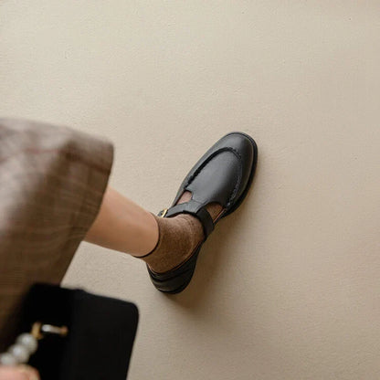 Van Elst Mode®| Retro-geïnspireerde Leren Schoenen