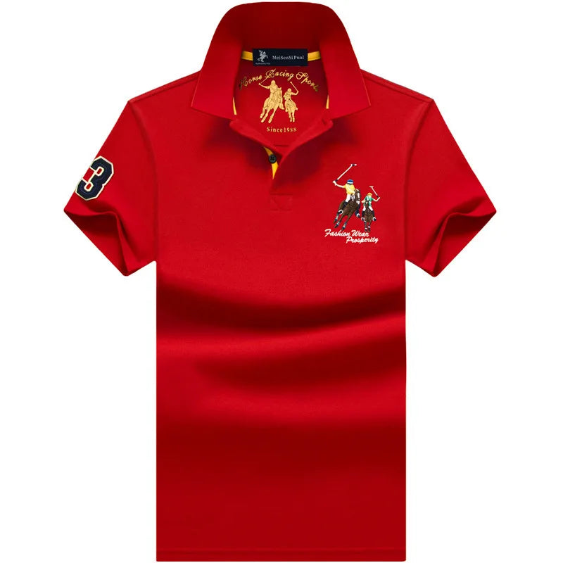 Van Elst Mode® | Katoenen poloshirt voor heren (TIJDELIJK 1+1 GRATIS!)