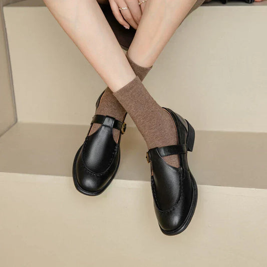 Van Elst Mode®| Retro-geïnspireerde Leren Schoenen