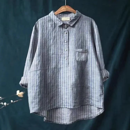 Van Elst Mode® | Luchtige comfortabele zomerblouse ( TIJDELIJK 1+1 GRATIS!)