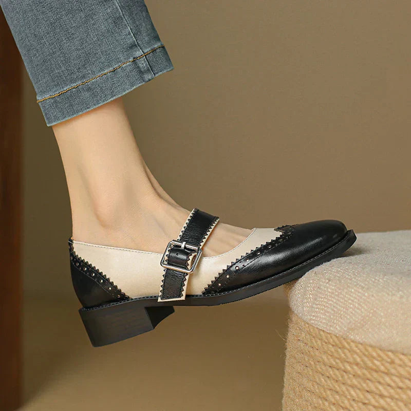 Van Elst Mode®| Everyday Leather Mary Janes