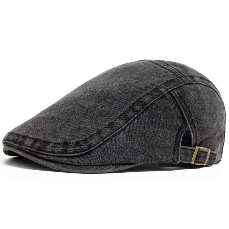 Van Elst Mode® | Stijlvolle Denim Flatcap (TIJDELIJK 1+1 GRATIS!)
