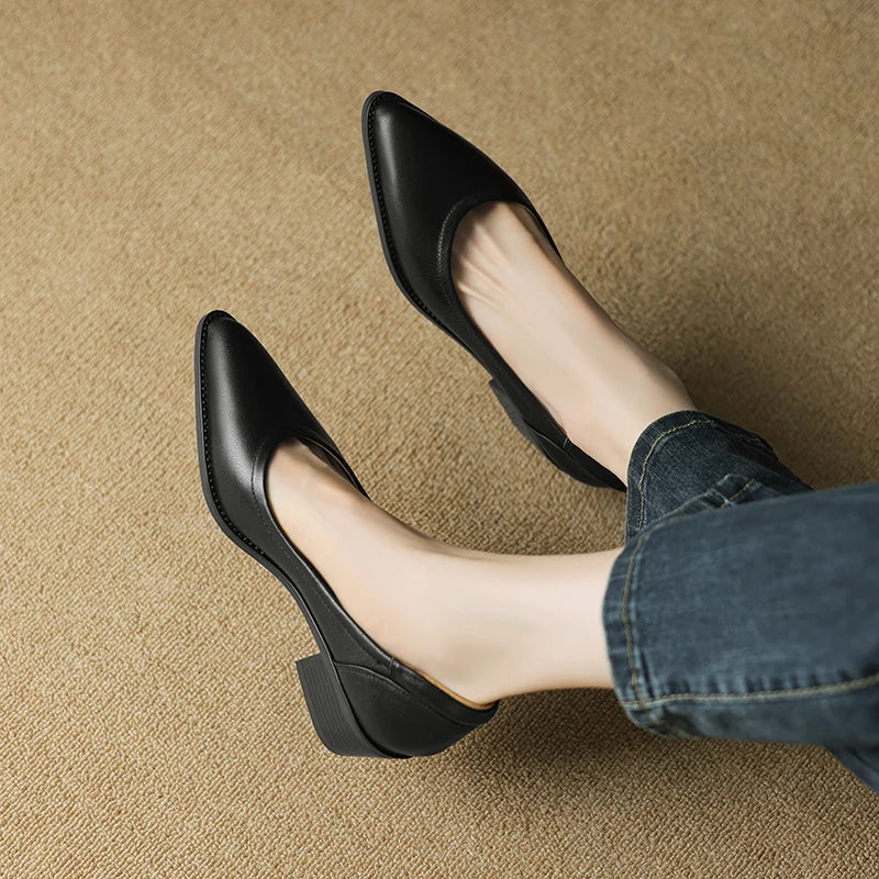 Van Elst Mode®| Elegante Mid-Hak Schoenen