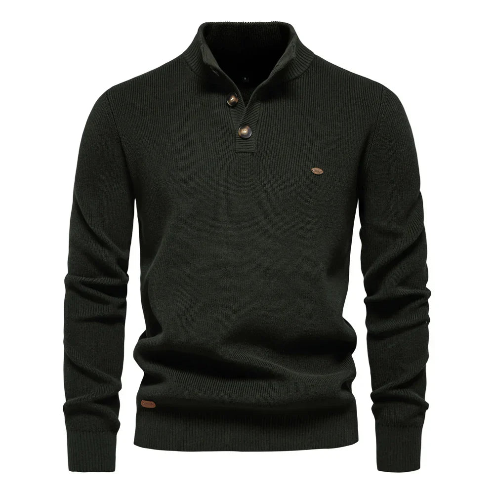 Van Elst Mode®  | Herentrui Met Knoopdesign
