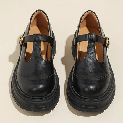 Van Elst Mode®| Klassieke T-Bar Schoenen