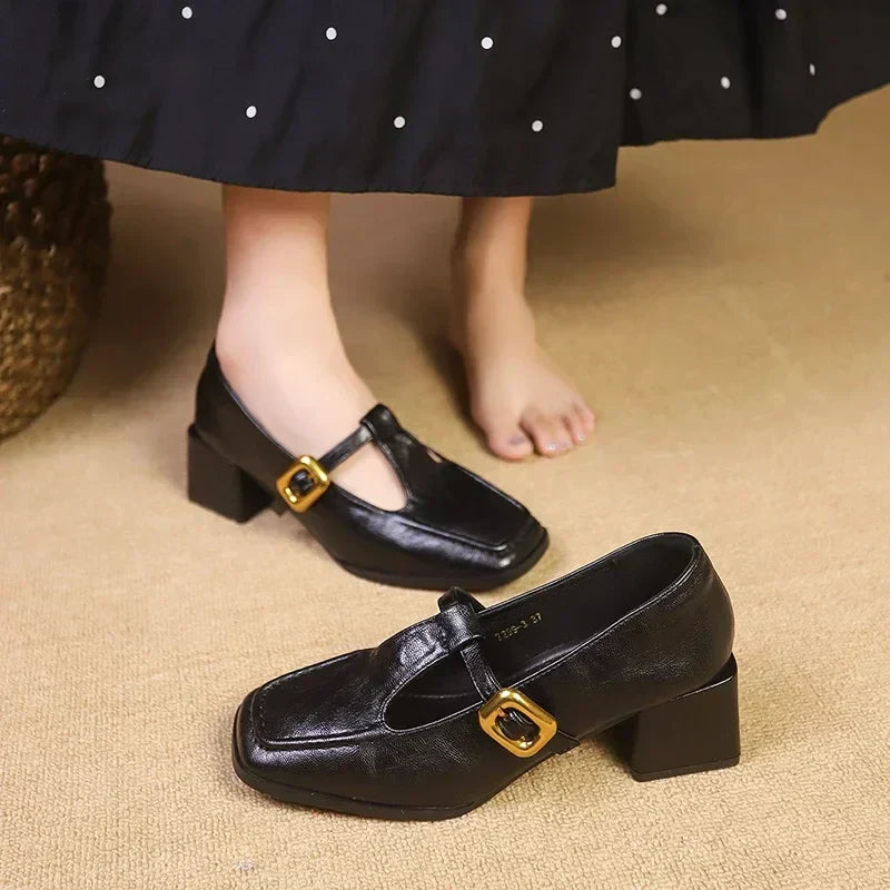 Van Elst Mode®| Franse Geïnspireerde Mary Janes