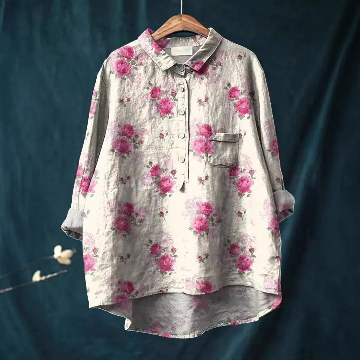 Van Elst Mode® | Luchtige comfortabele zomerblouse ( TIJDELIJK 1+1 GRATIS!)