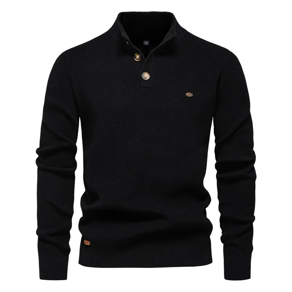 Van Elst Mode®  | Herentrui Met Knoopdesign