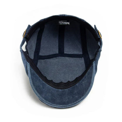 Van Elst Mode® | Stijlvolle Denim Flatcap (TIJDELIJK 1+1 GRATIS!)