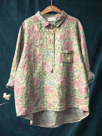 Van Elst Mode® | Luchtige comfortabele zomerblouse ( TIJDELIJK 1+1 GRATIS!)