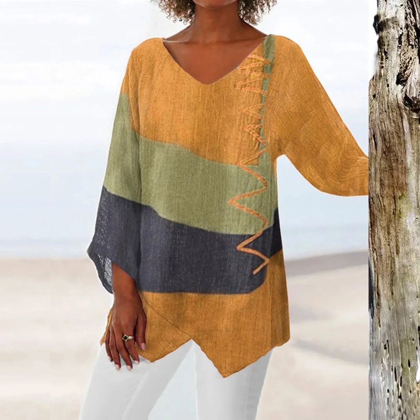 Van Elst Mode® | Elegante zomerblouse voor dames (TIJDELIJK 1+1 GRATIS!)