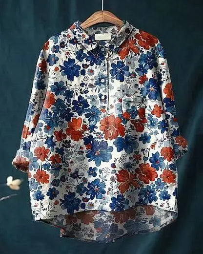 Van Elst Mode® | Luchtige comfortabele zomerblouse ( TIJDELIJK 1+1 GRATIS!)