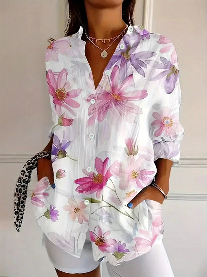 Van Elst Mode® | Kleurrijke Lente Blouse