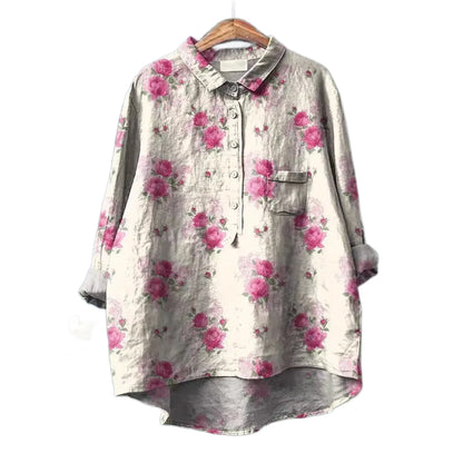 Van Elst Mode® | Luchtige comfortabele zomerblouse ( TIJDELIJK 1+1 GRATIS!)