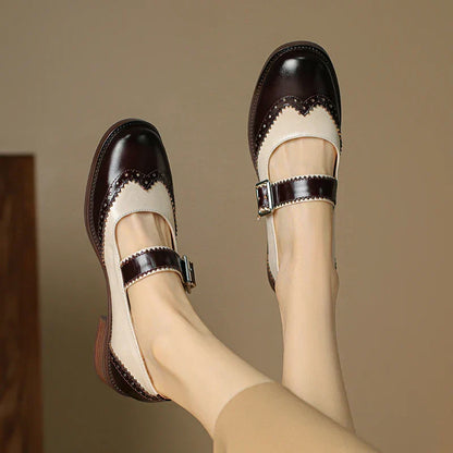 Van Elst Mode®| Everyday Leather Mary Janes