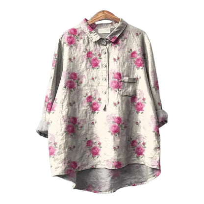 Van Elst Mode® | Luchtige comfortabele zomerblouse ( TIJDELIJK 1+1 GRATIS!)