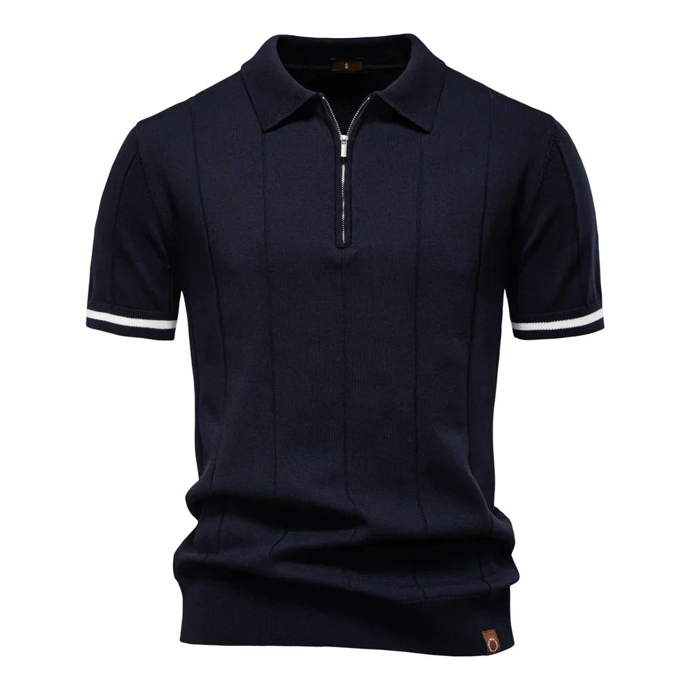 Van Elst Mode® | Zomerse Polo met Rits