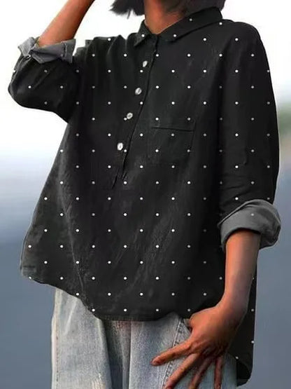 Van Elst Mode® | Luchtige comfortabele zomerblouse ( TIJDELIJK 1+1 GRATIS!)