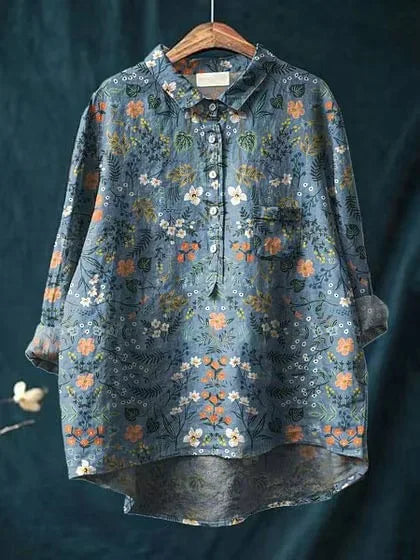 Van Elst Mode® | Luchtige comfortabele zomerblouse ( TIJDELIJK 1+1 GRATIS!)