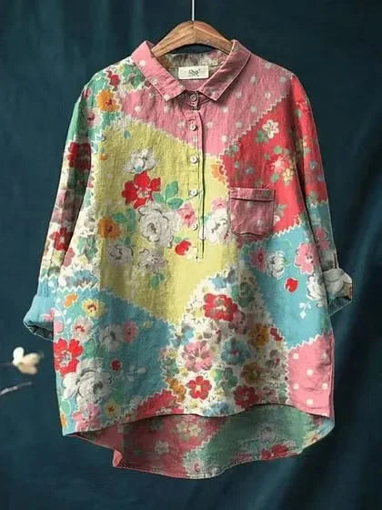 Van Elst Mode® | Luchtige comfortabele zomerblouse ( TIJDELIJK 1+1 GRATIS!)