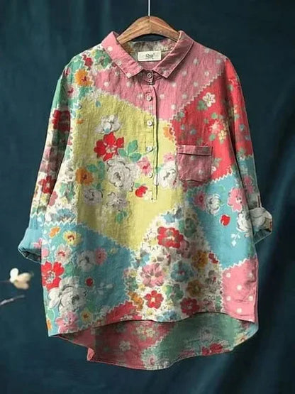 Van Elst Mode® | Luchtige comfortabele zomerblouse ( TIJDELIJK 1+1 GRATIS!)