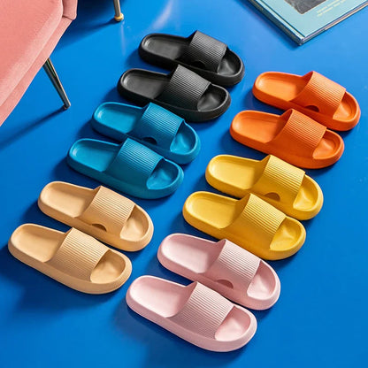 Van Elst Mode® | FLOATIES™ Ultiem Comfort Slippers met Dikke Zool en Zachte Demping