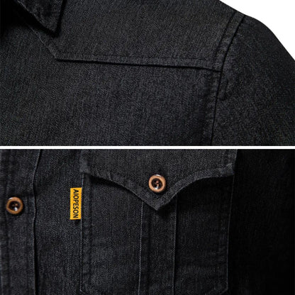 Van Elst Mode® | Katoenen denim overhemd
