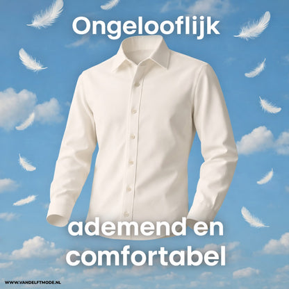 Van Elst Mode® | Comfortabele Antikreuk heren overhemd (TIJDELIJK 1+1 GRATIS!)