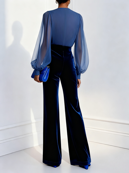 Maud™ | Elegante jumpsuit met V-hals