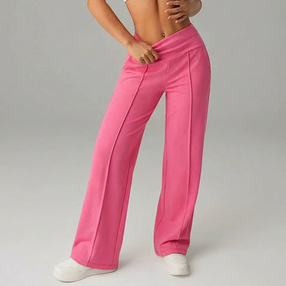 Van Elst Mode® | Casual Hoge Taille Wijde Broek