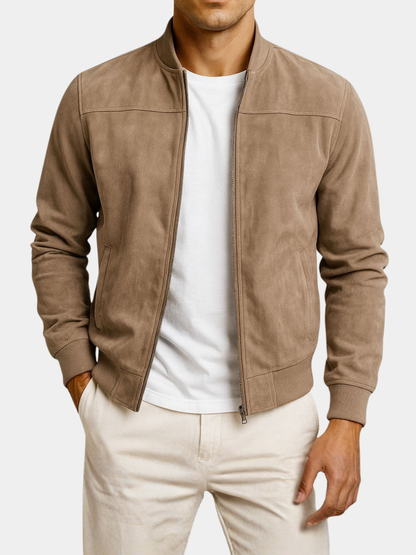 Van Elst Mode® | Comfortabele suèdejas voor heren