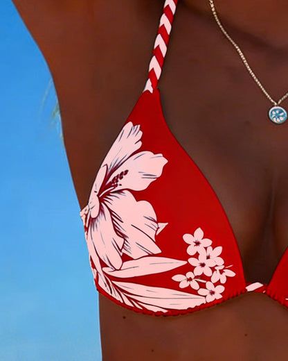 Eenvoudige Sexy Halter Bikini