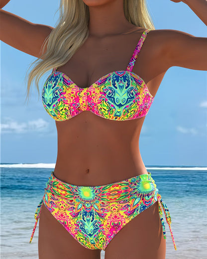 Fashion Sexy Gedrukt Bikini