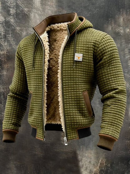 Van Elst Mode® | Gevoerde Fleece Jas voor Mannen